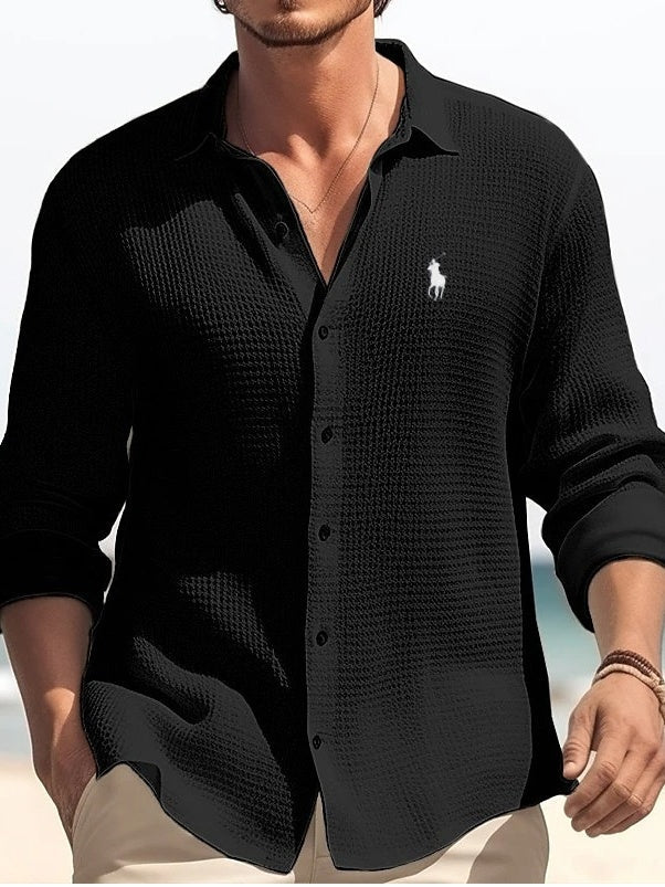 knitted casual shirt
