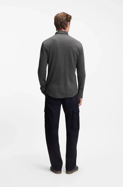 BECKHAM x BOSS Slim-Fit Hemd aus Baumwoll-Jersey