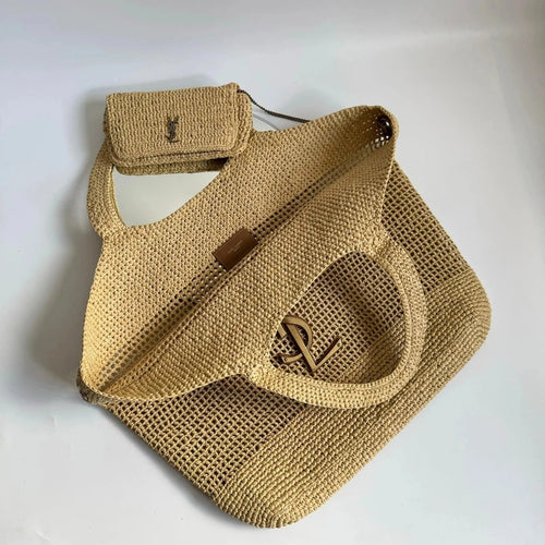 ICARE RAFFIA BAG