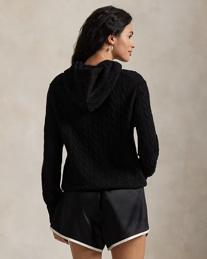 2er Set Hoodie mit Zopfmuster von Pink Pony