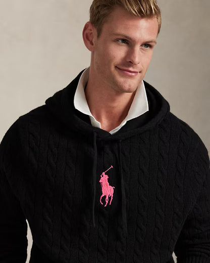 2er Set Hoodie mit Zopfmuster von Pink Pony