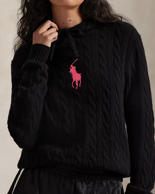 2er Set Hoodie mit Zopfmuster von Pink Pony