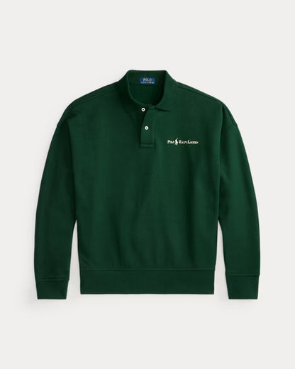 Relaxed-Fit Logo-Sweatshirt mit Kragen